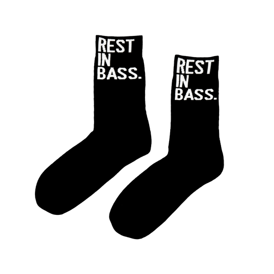 REST IN BASS SOCKS
